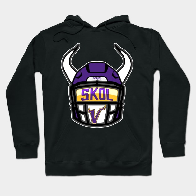 SKOL Minnesota! Hoodie by Summo13